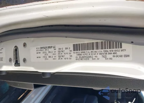 2012 Ram 1500 St z USA, uszkodzony, nr VIN 3C6JD6DP4CG220512